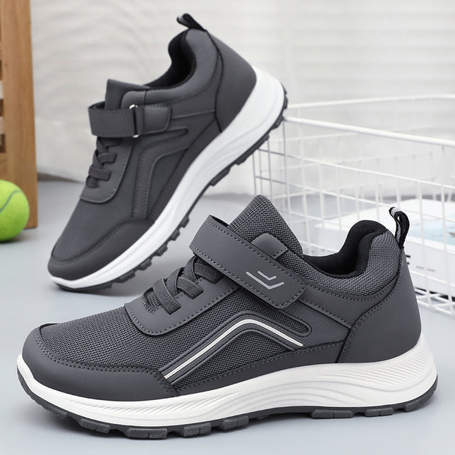 Wholesale Middle-aged and Elderly Men's Shoes Spring Shoes Hiking Sneakers