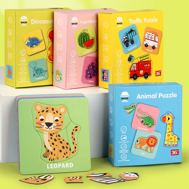 Wholesale Children's Puzzle Baby Pattern English Cognitive Pen Training Educational Toy