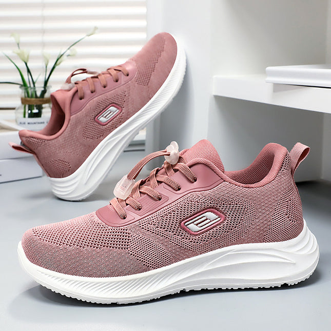 Women's Spring Lightweight Sports Casual Shoes, Outdoor Travel Walking Shoes 