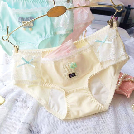 Wholesale Girls Cotton Mid-waist Leak-proof Menstrual Panty