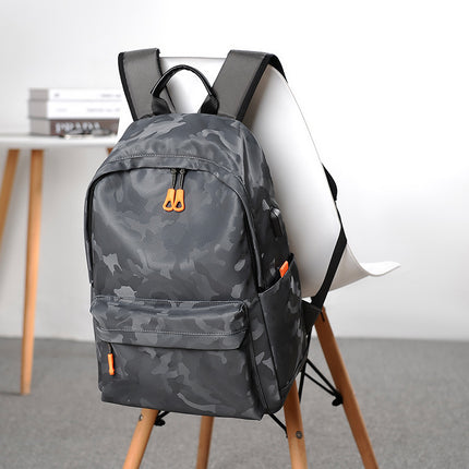 Men's and Women's Casual Laptop Camouflage Backpacks Student Schoolbags