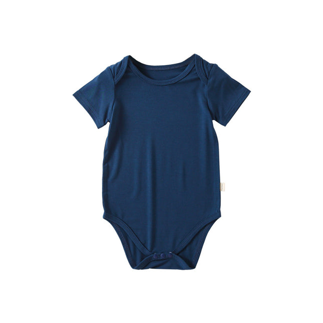Newborn Baby Bamboo Fiber  Bodysuit Infants Triangle Romper Onesie