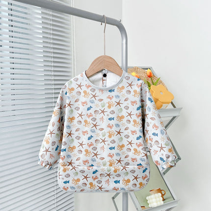 Wholesale Baby Coveralls PU Waterproof and Anti-dirty Bibs