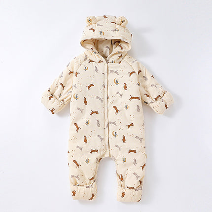 Wholesale Baby Onesies Newborn Baby Onesie Cotton Thickened Warm Romper One-piece Outfit