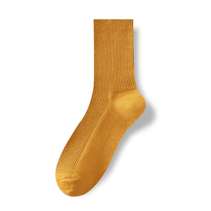 Wholesale Women's Spring  Autumn Sports Comfort Cotton Mid-calf Pile Socks