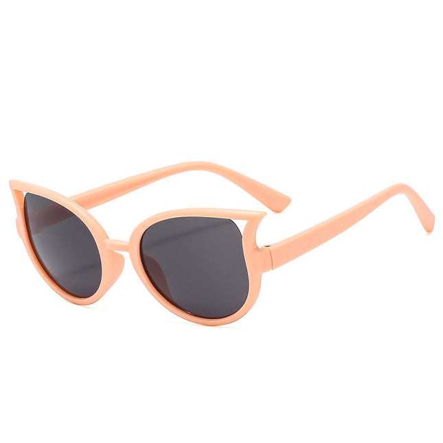 Children's Retro Cat-eye Cute and Playful Outdoor Anti-UV Sunglasses