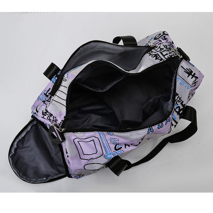 Wholesale 22L Large Capacity Lightweight Dry and Wet Separation Foldable Storage Travel Bag 
