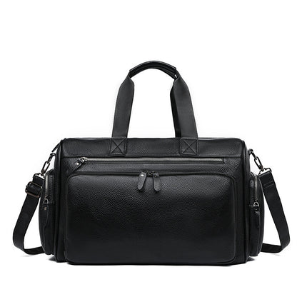 Business Shoulder Crossbody Bag Multi-pocket Large Capacity Short-distance Travel Bag 
