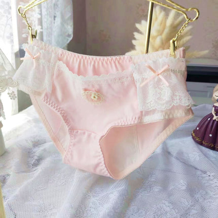 Wholesale Girls Cotton Mid-waist Leak-proof Menstrual Panty