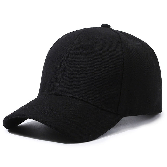 Wholesale Women's & Men's Solid Color Casual Outdoor Baseball Cap Sun Hat 