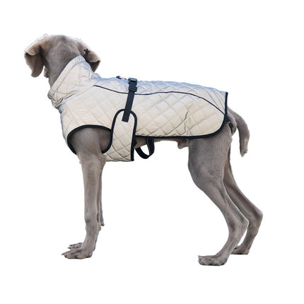 Wholesale Pet Clothes Dog Full Body Reflective Jacket Waterproof Warm Pet Supplies