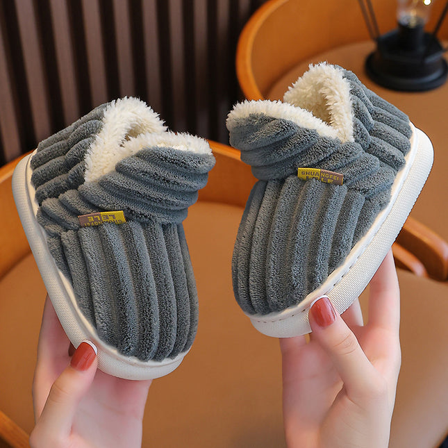 Wholesale Children's Winter Warm Home Thick-soled Cotton Shoes