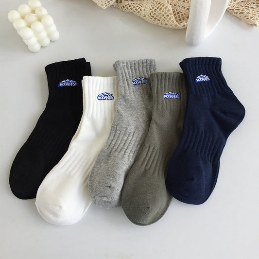 Wholesale Men's Autumn and Winter Cotton Deodorant Towels and Socks