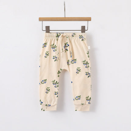 Infant Baby Summer Thin Cotton Cute Pants