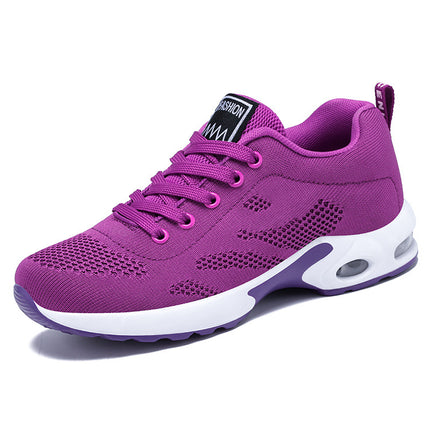 Women's Casual Air Cushion Running Shoes Breathable Soft Sole Sports Shoes 