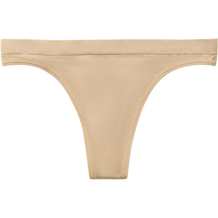 Wholesale Ladies Ice Silk Seamless Traceless Low Waist Quick-drying Thong Panties