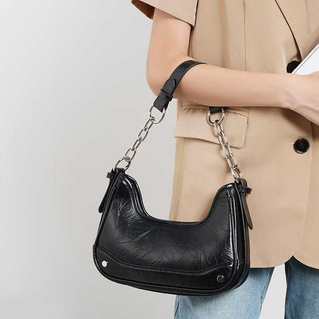 Wholesale Women's Leather Shoulder Crossbody Chain Bag