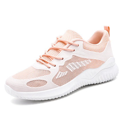 Women's Spring Casual Breathable Running Shoes Soft Sole Sports Shoes 