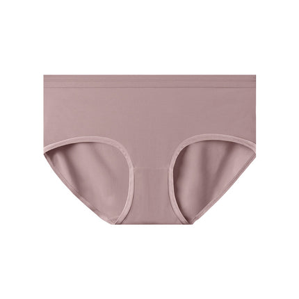 Wholesale Women's Briefs Sexy Solid Color Mid-waist Modal Briefs