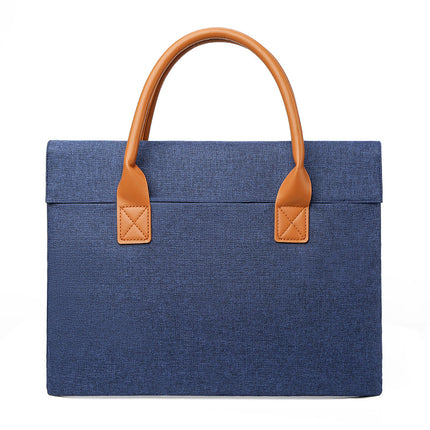 Wholesale Laptop Bag Handbag Simple 15.6 Inch Business Portable Briefcase 
