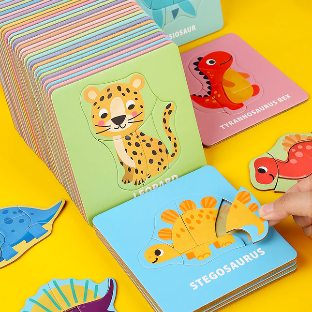 Wholesale Children's Puzzle Baby Pattern English Cognitive Pen Training Educational Toy