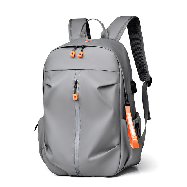 Wholesale Men's Waterproof Backpack Includes USB Casual Large Capacity 15.6 Inch 