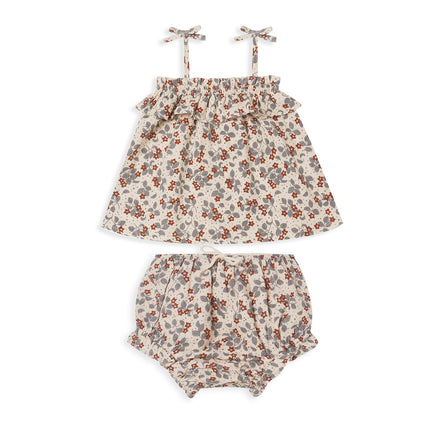 Wholesale Toddler Baby Girl Summer Floral Top Shorts Two Piece Set
