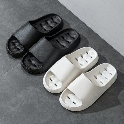Women's/Men's Summer Bath Non-Slip Breathable Hollow Bathroom Slippers 