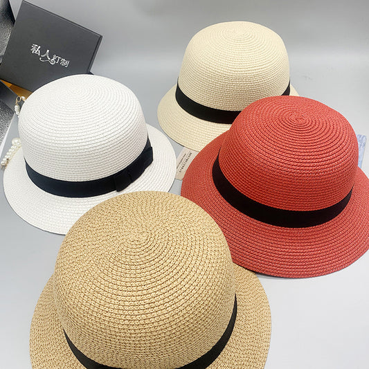 Wholesale Spring and Summer Straw Hats Sun Protection Casual Hats 