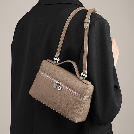 First Layer Cowhide Genuine Leather Women's Bag Handbag Crossbody Bag 