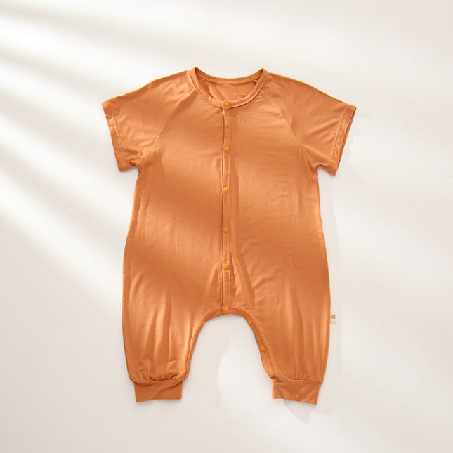Infant Modal Jumpsuit Newborn Baby Thin Romper Babygrow