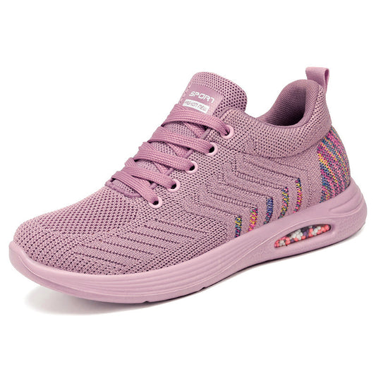 Wholesale Women's Spring Air Cushion Shoes Polyurethane Casual Sports Shoes 