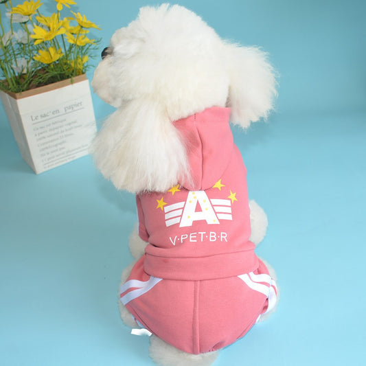 Wholesale Puppy Teddy Pomeranian Small and Medium-sized Dog Four-legged Clothing 