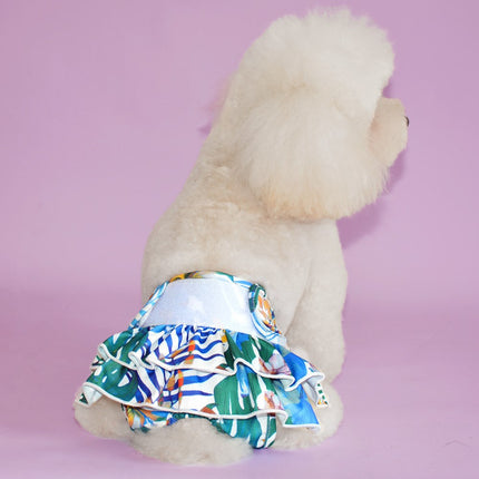 Pet Menstrual Pants Washable Hem Dog Safety Pants Menstrual Period Female Dog Diapers 