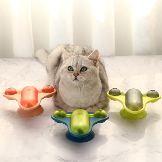Wholesale Rotating Airplane Cat Toys Funny Cat Toys Leakage Cat Toys 