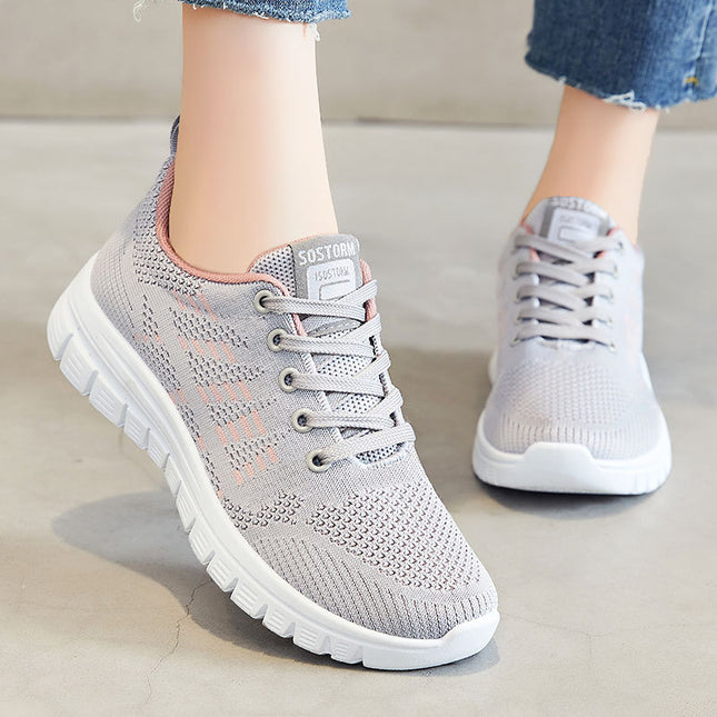 Wholesale Women's Spring Casual Soft Sole Sneakers