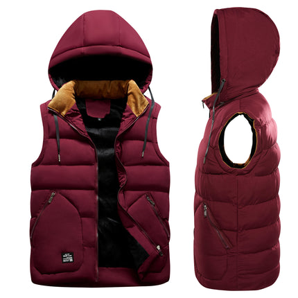 Wholesale Men's Fall Winter Casual Thickened Work Padded Vest