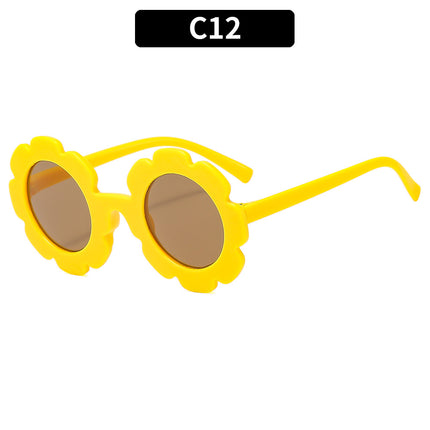 Wholesale Sunflower Children's Cute Outdoor Sunglasses