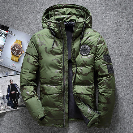 Wholesale Men's Winter Casual Outdoor Coat Short  Down Jacket