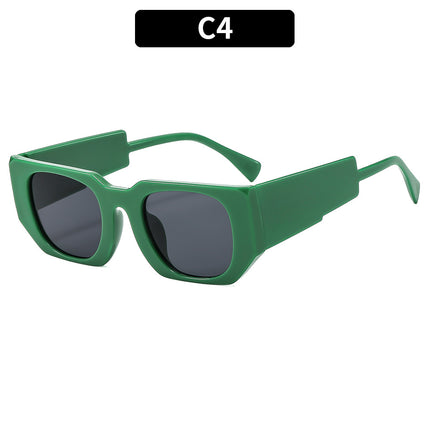 Fashion Square Frame Retro Personality Driving Sun Protection Sunglasses