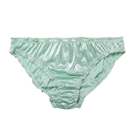 Wholesale Ladies Panties Women's Low Waist Sexy Soft Stretch Satin Underwear