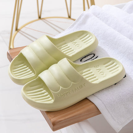 Wholesale Ladies/Men's Indoor Home Summer Non-slip Bathroom Shower Slippers 