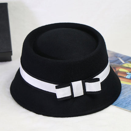Wholesale Fall Winter Woolen Hat Breathable and Warm Bucket Hat