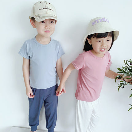 Baby Summer T-shirt Infants and Kids Short-sleeved Tops