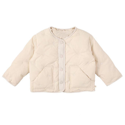 Wholeslae Kids Fall Winter Embroidered Thickened Down Jacket