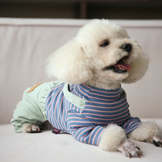 Wholesale Pet Clothes Bichon Schnauzer Small Dog Teddy Dog Clothes Four-legged Clothes 