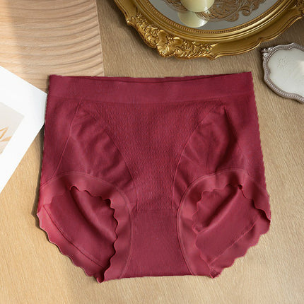 Wholesale Women's Seamless Large Size Mulberry Silk Antibacterial Crotch Briefs