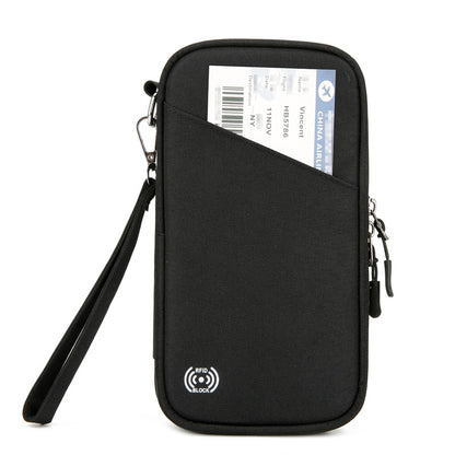 Wholesale Thin Portable and Large-capacity Passport Document Bag 