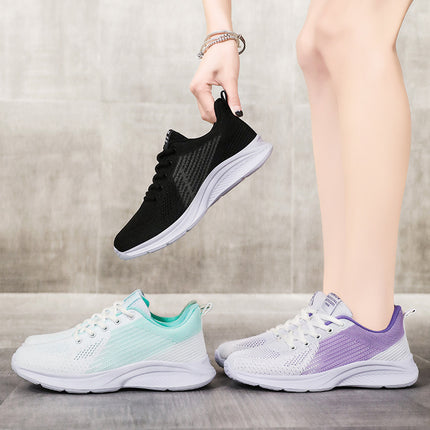 Wholesale Women's Spring Casual Shoes Soft Sole Sports Shoes 