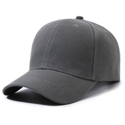 Wholesale Women's & Men's Solid Color Casual Outdoor Baseball Cap Sun Hat 